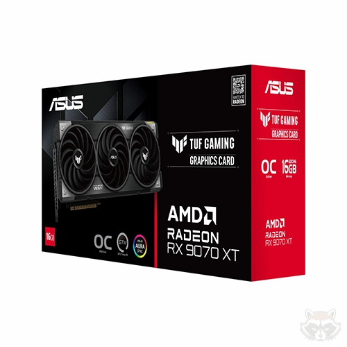 کارت گرافیک ASUS TUF Gaming Radeon RX 9070 XT OC Edition 16GB