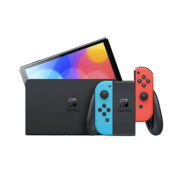 کنسول بازی هیبریدی نینتندو مدل Switch - OLED Neon Blue and Neon Red ظرفیت 64 گیگابایت