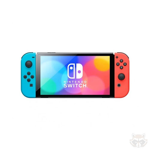 کنسول بازی هیبریدی نینتندو مدل Switch - OLED Neon Blue and Neon Red ظرفیت 64 گیگابایت