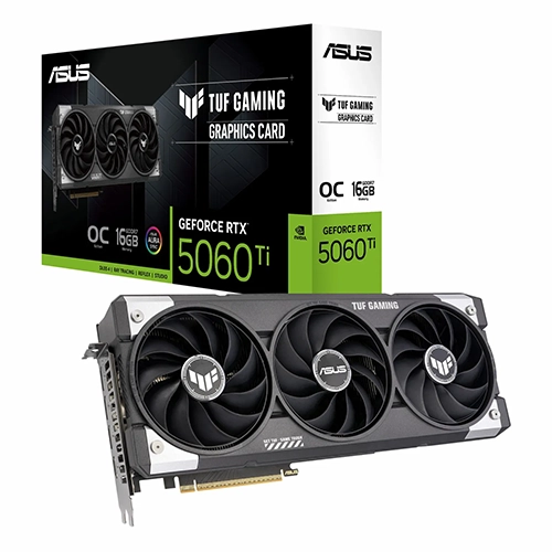 کارت گرافیک ASUS TUF Gaming RTX 5060 Ti OC 16GB
