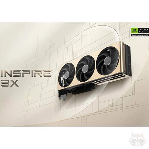 کارت گرافیک MSI GeForce RTX 5070 Inspire 3X OC 12GB