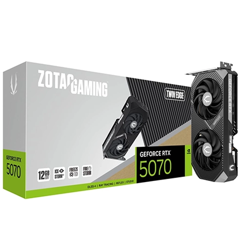 کارت گرافیک ZOTAC GAMING GeForce RTX 5070 Twin Edge12GB