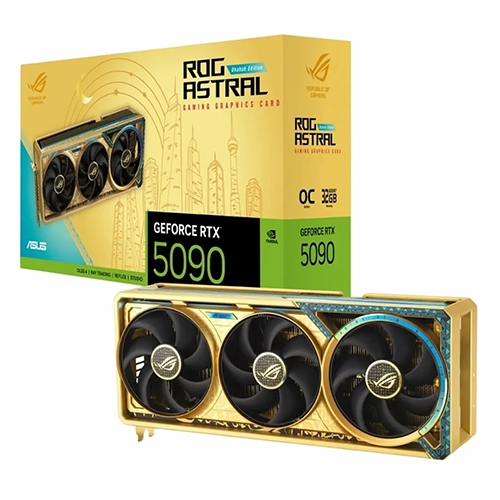 کارت گرافیک Asus ROG Astral GeForce RTX 5090 Dhahab 32GB OC