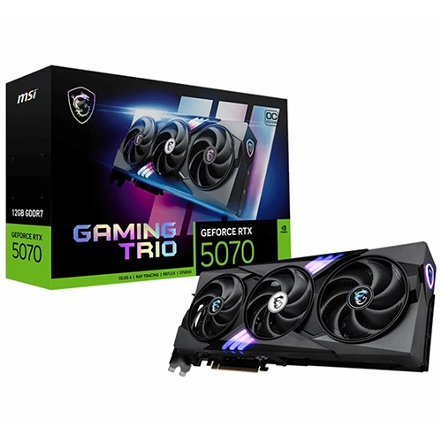 کارت گرافیک MSI GeForce RTX 5070 12GB GAMING TRIO OC