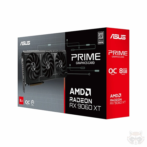 کارت گرافیک ASUS Prime RX 9060 XT OC 8GB