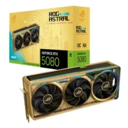 کارت گرافیک Asus ROG Astral RTX 5080 Dhahab OC 16GB