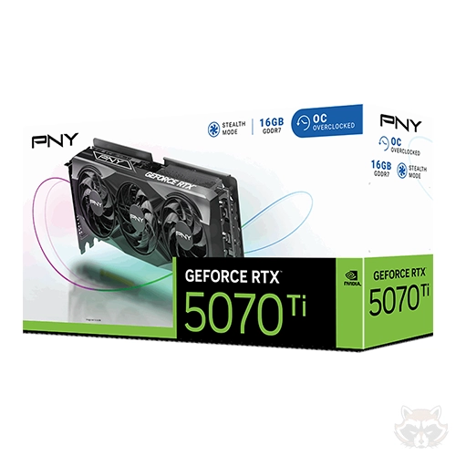 کارت گرافیک PNY GeForce RTX 5070 Ti OC 16GB