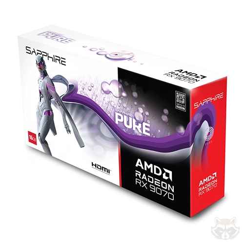 کارت گرافیک Sapphire Pure RX 9070 OC 16GB