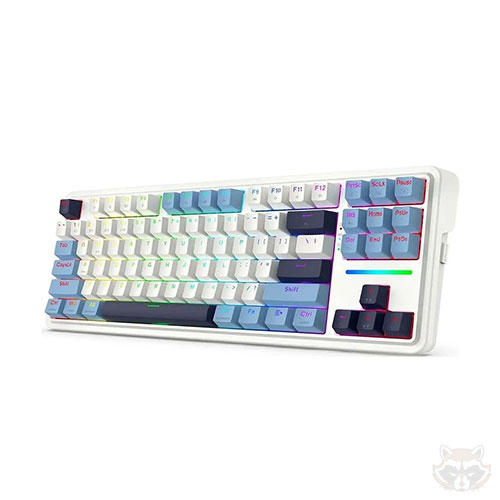 کیبورد مکانیکال باسیم و بی‌سیم ردراگون مدل Antonium K728 Pro WBB RGB