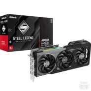 کارت گرافیک ASRock RX 9070 XT Steel Legend Dark 16GB