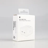 آداپتور اپل کامپکت 35 وات دو پورت USB-C