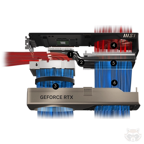 کارت گرافیک MSI RTX 5070 Ti 16GB Expert OC