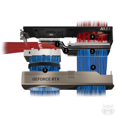کارت گرافیک MSI RTX 5080 16GB Expert OC