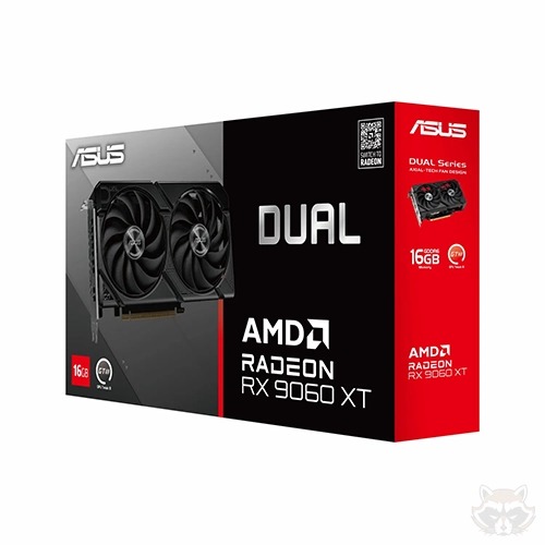 کارت گرافیک ASUS Dual RX 9060 XT OC 16GB