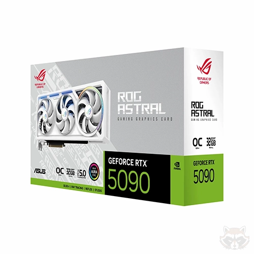 کارت گرافیک ASUS ROG Astral RTX 5090 OC 32GB White